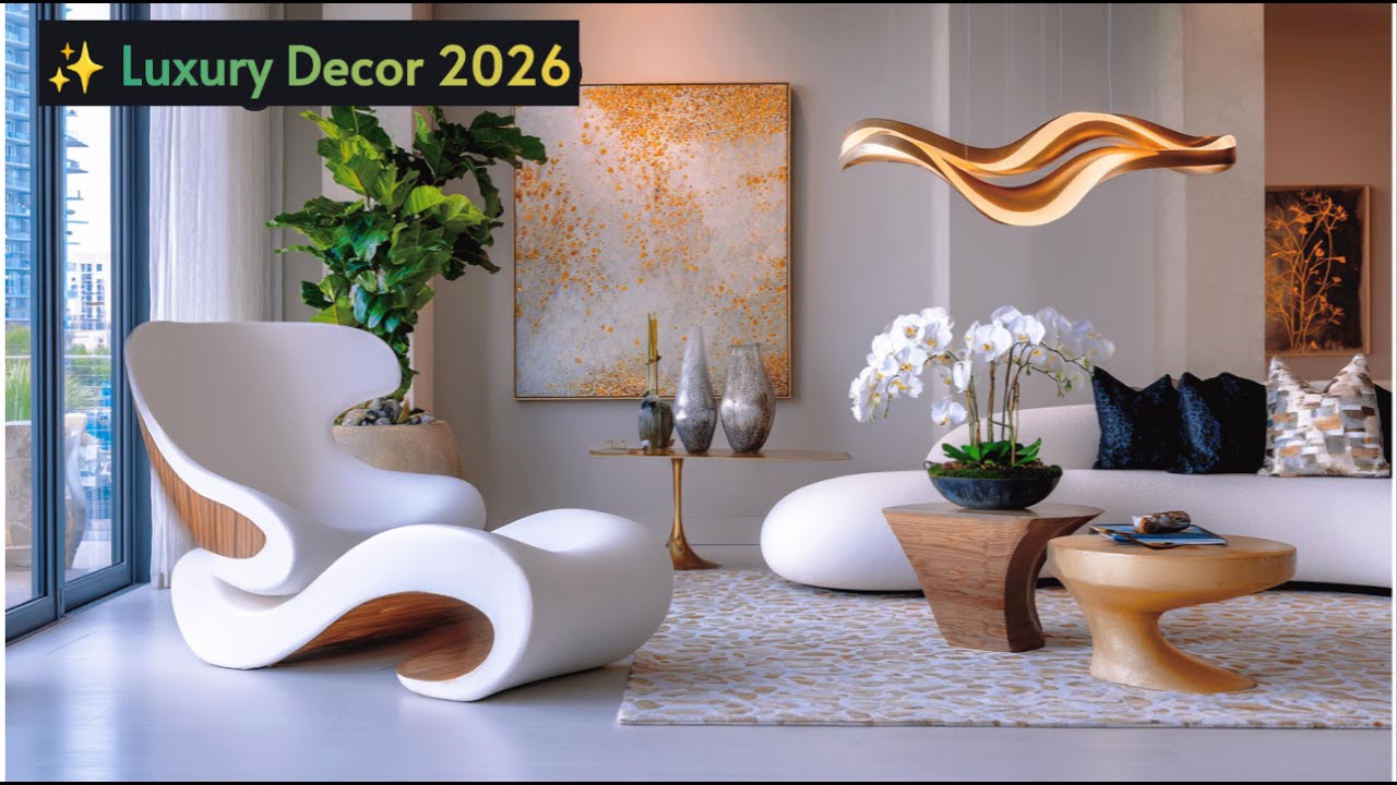 Top Luxury Home Decor Trends For 2026 Elegant & Glam Interior