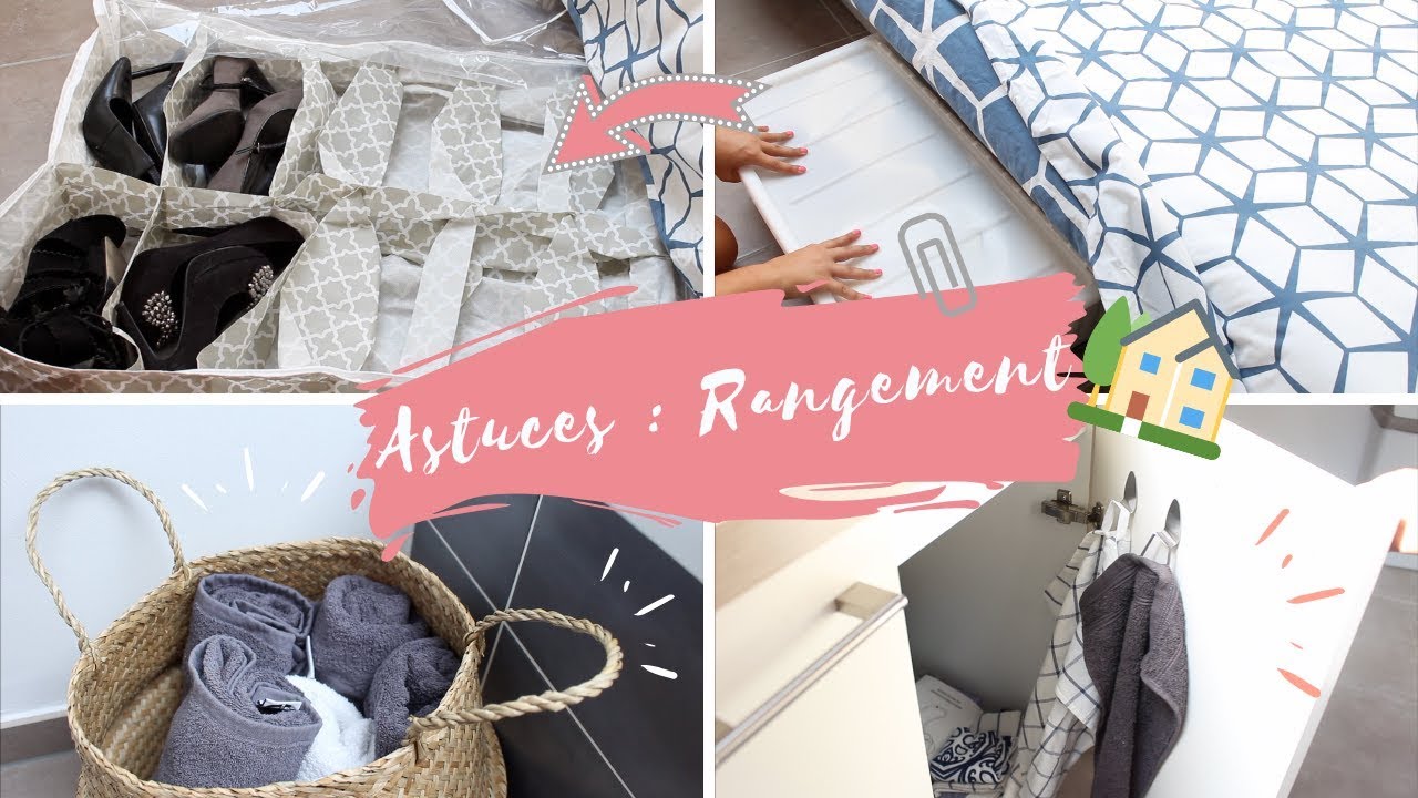10 ASTUCES RANGEMENT 🏡 Organisation petit budget⎜Merry