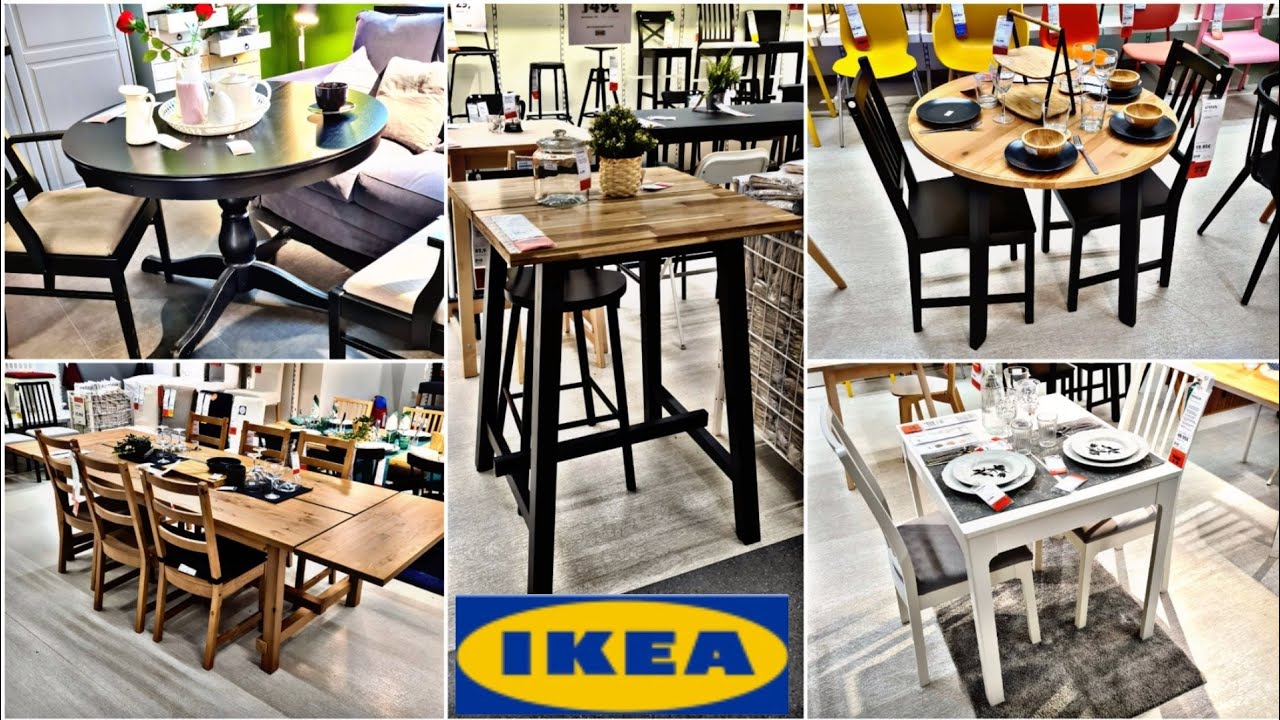 IKEA🤩TOUTE LES TABLES POUR(SALLE A MANGER,CUISINE)TABLE HAUTE TABLE A RABATS 18.01.21 #IKEA #tablet