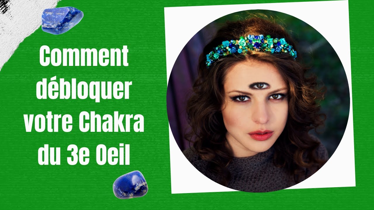 Utiliser la pierre d’illumination pour débloquer votre chakra du 3ème œil et améliorer votre vie...