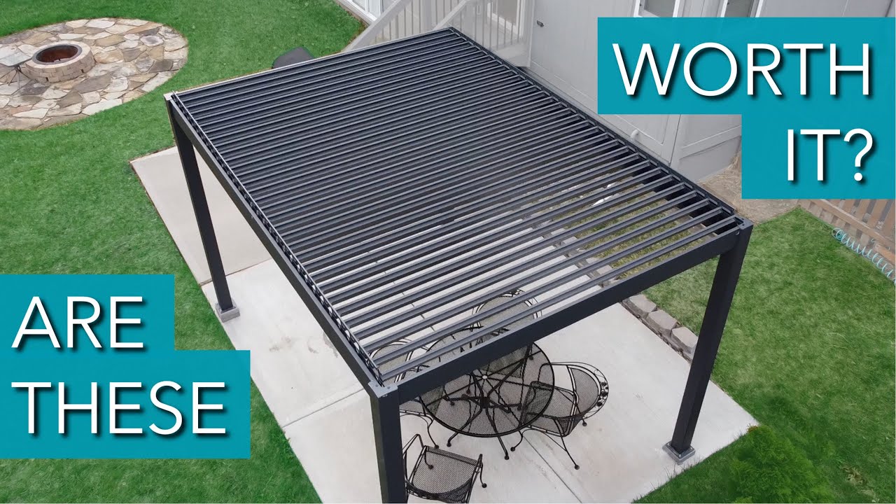 Aluminum Louvered Pergola Review
