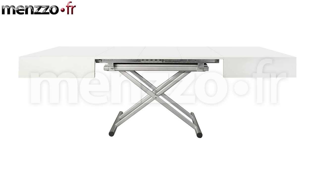 Table basse relevable extensible Cassidy