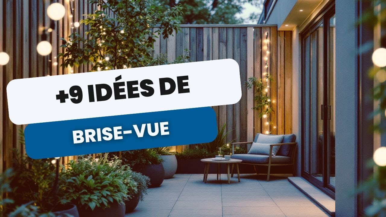 STOP au VIS-À-VIS ! +9 brise-vue malins pour retrouver votre intimité