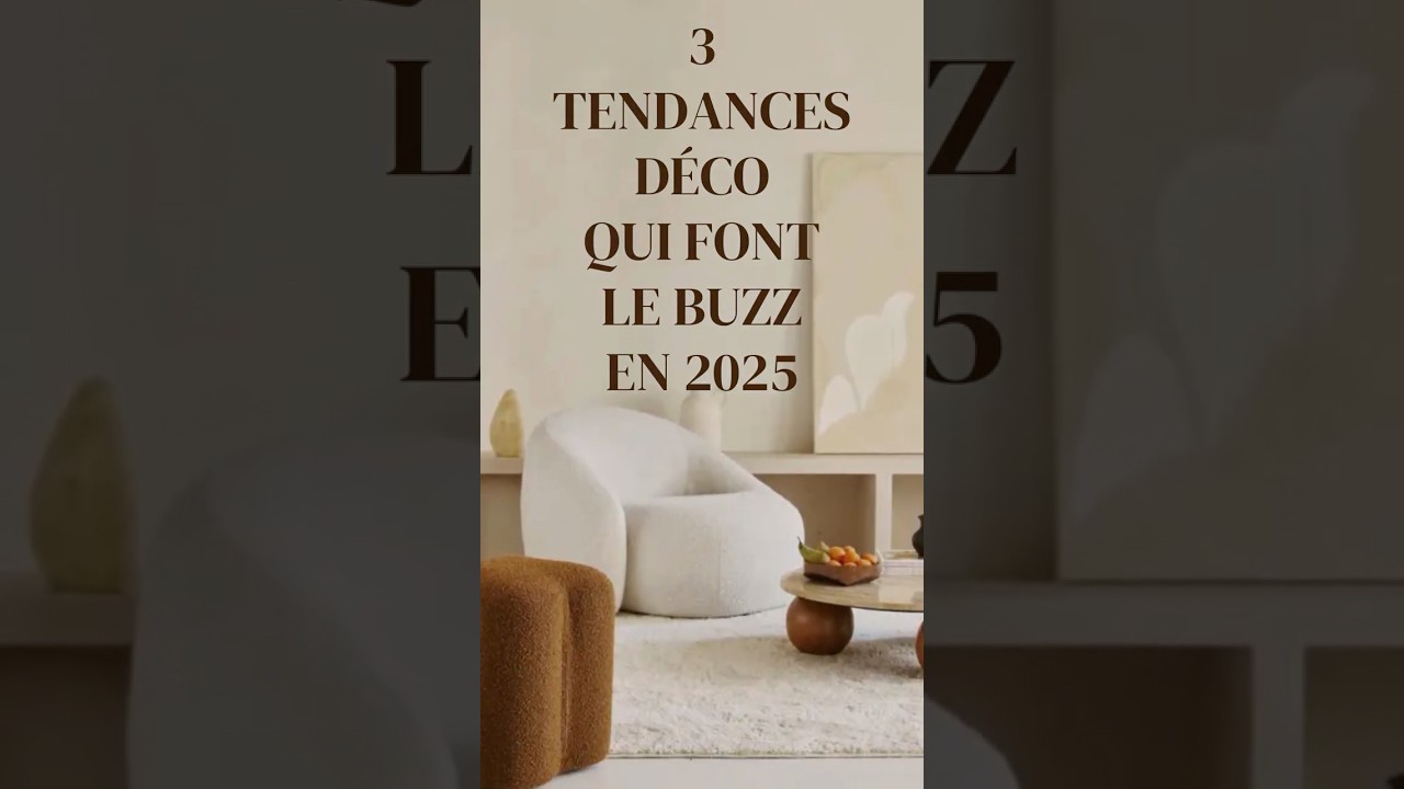 3 TENDANCES DÉCO ULTRA TENDANCE EN 2025 ! #déco #tendances2025 #decoration #home #designintérieur
