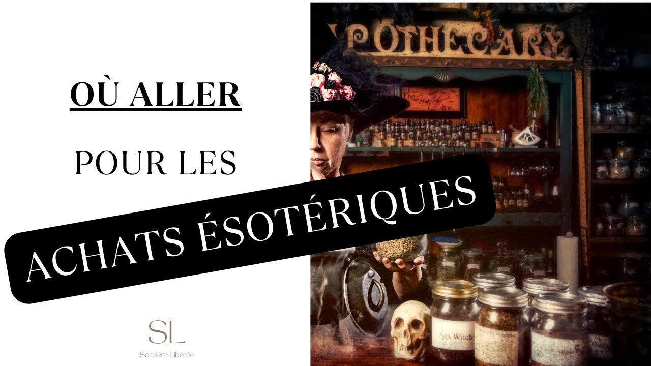 Où acheter des produits ésotériques ?