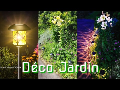 Luminaire solaire pour un jardin QUNTIS #eclairage  #maison #jardin #eclairage #luminaires