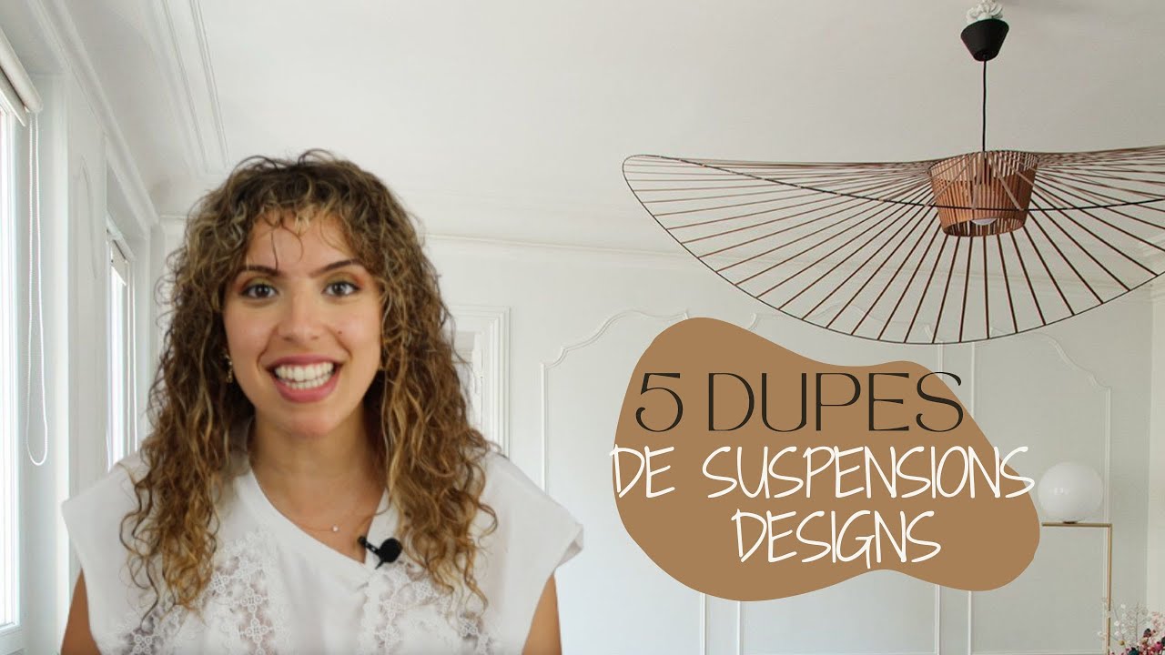 DÉCO DESIGN → 5  SUSPENSIONS DESIGN À PRIX ACCESSIBLE 🙌