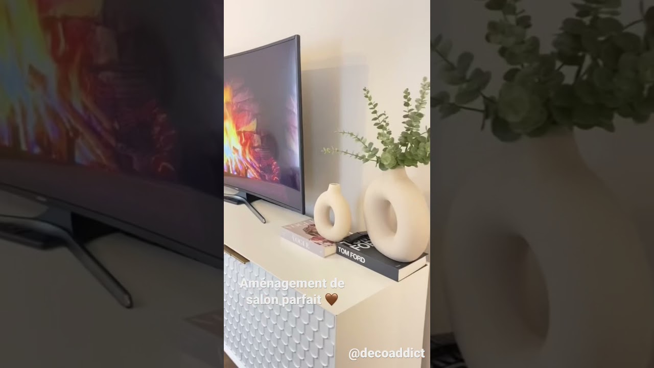 Décoration et aménagement de salon parfait 🛋⚪️!