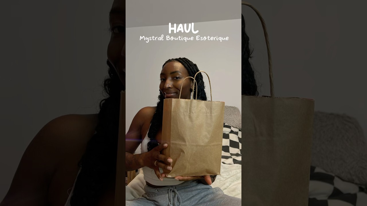 Mes achats chez Mystral Boutique Ésotérique 🪔✨ (livres, encens & plus)