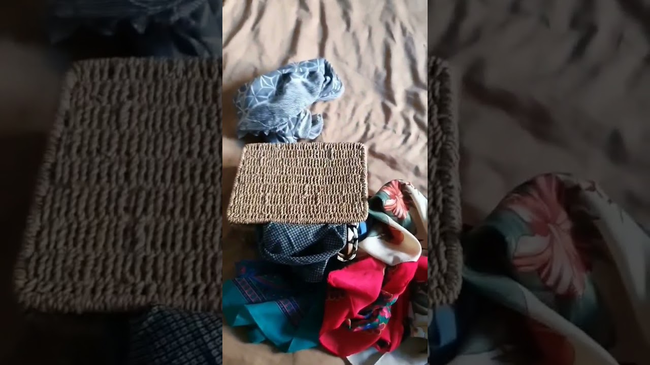 Astuce pour ranger ses foulards