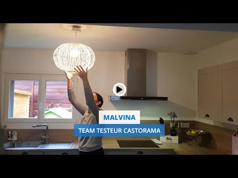 Avis Consommateur : Suspension Colours Albarella rotin l 45,5 x H 139 cm | Castorama