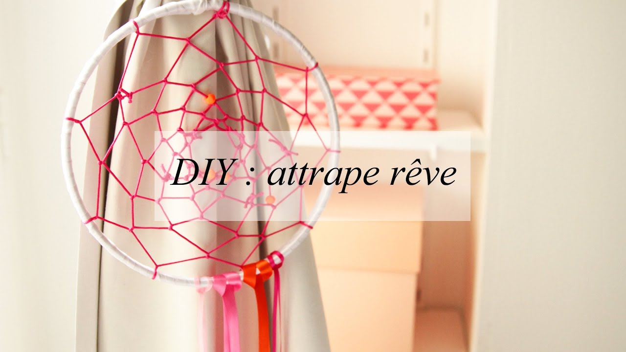 DIY déco : un attrape rêve...