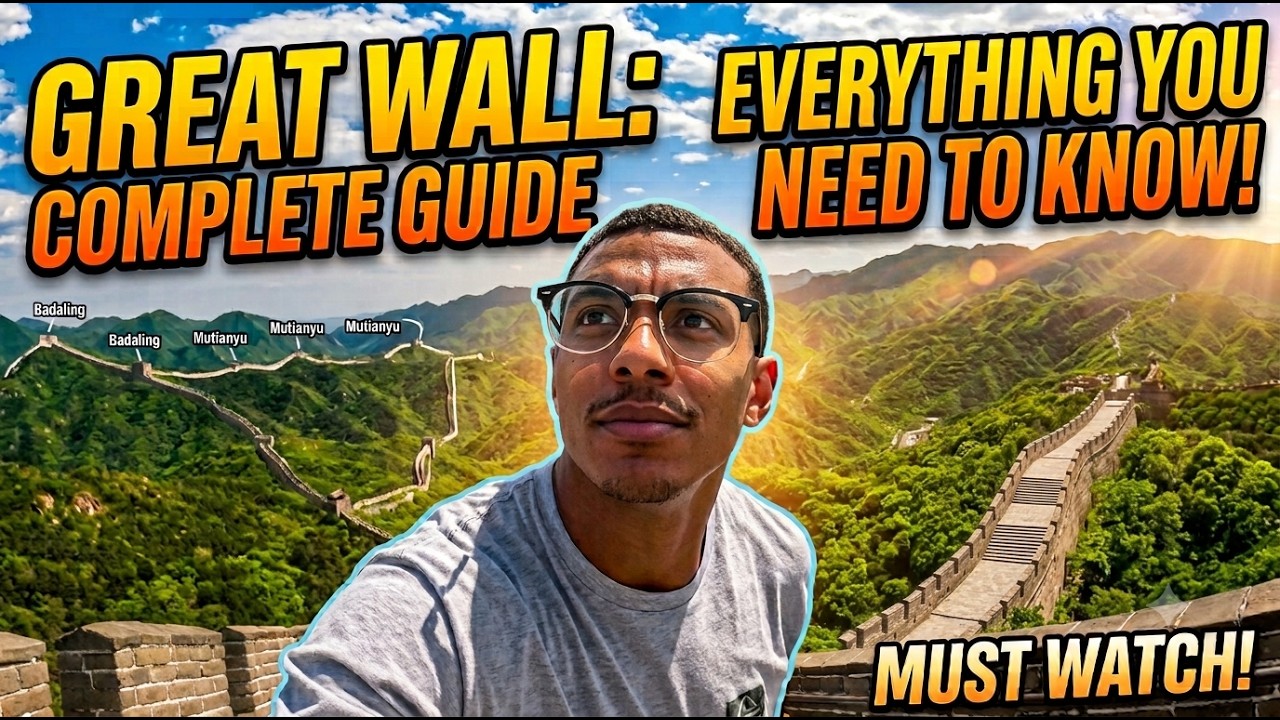 How to Visit the Great Wall of China Solo (Everything You Need To Know) 🇨🇳