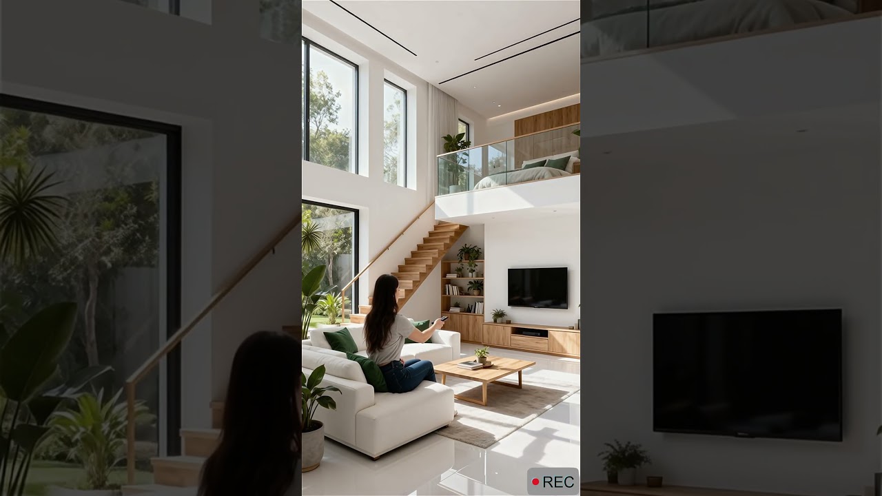 Modern Minimalist Loft – Bright & Airy Living Space ☀️🏡