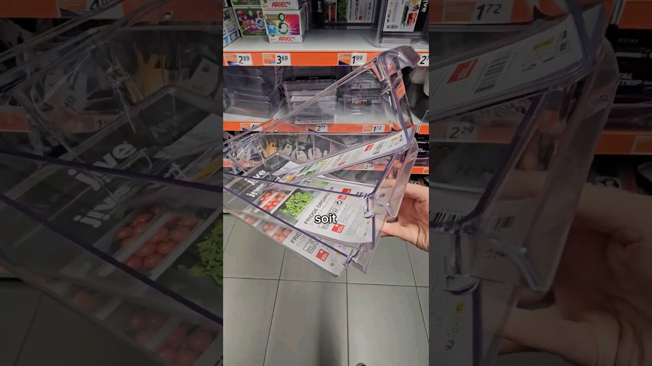 Je teste ces boîtes de rangement pour frigo #action #essai #magasinaction #rangement #organisation
