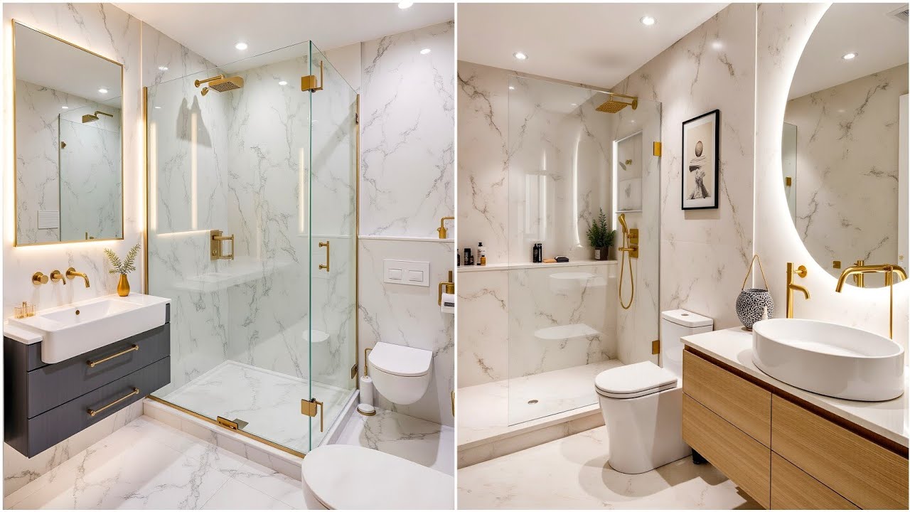 Top New Modern Bathroom Design Ideas 2025 | Elegant Remodel, Vanity Styles & Trending Interior Decor