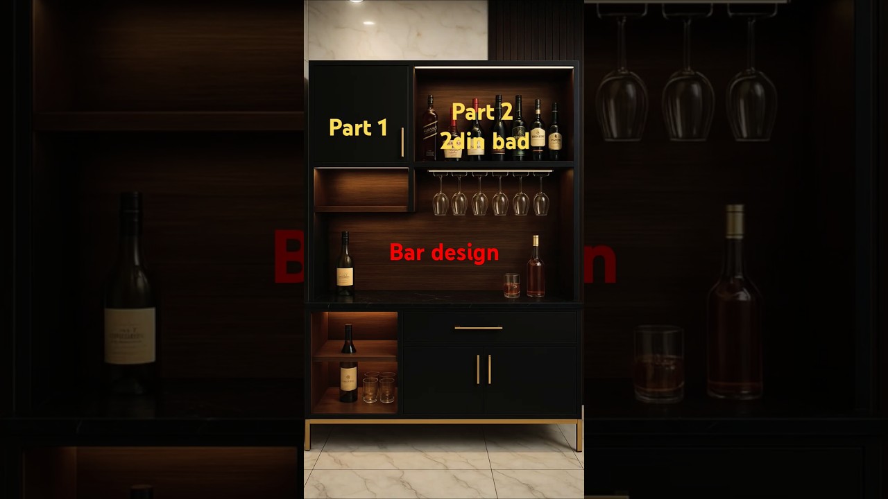 How To Build Your Own Home Bar (DIY Bar Designs)