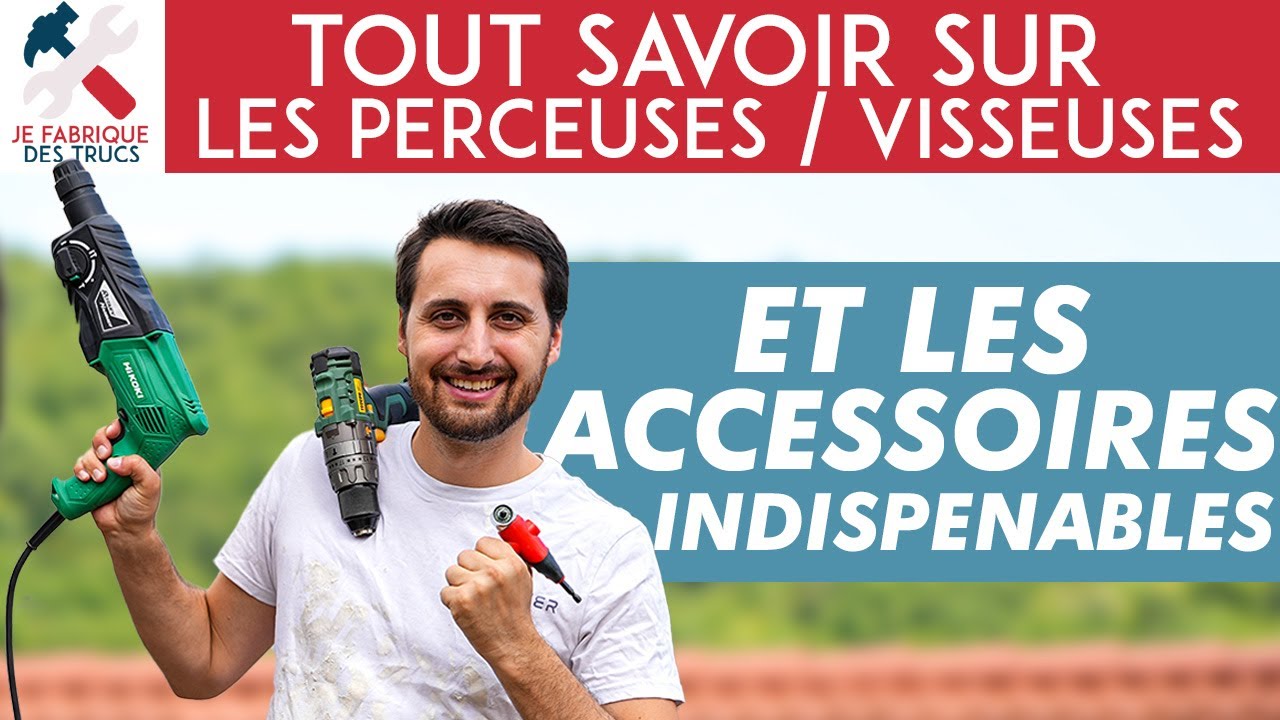 Perceuse, visseuse, perforateur, percussion: comment les choisir, et comment ça fonctionne ?