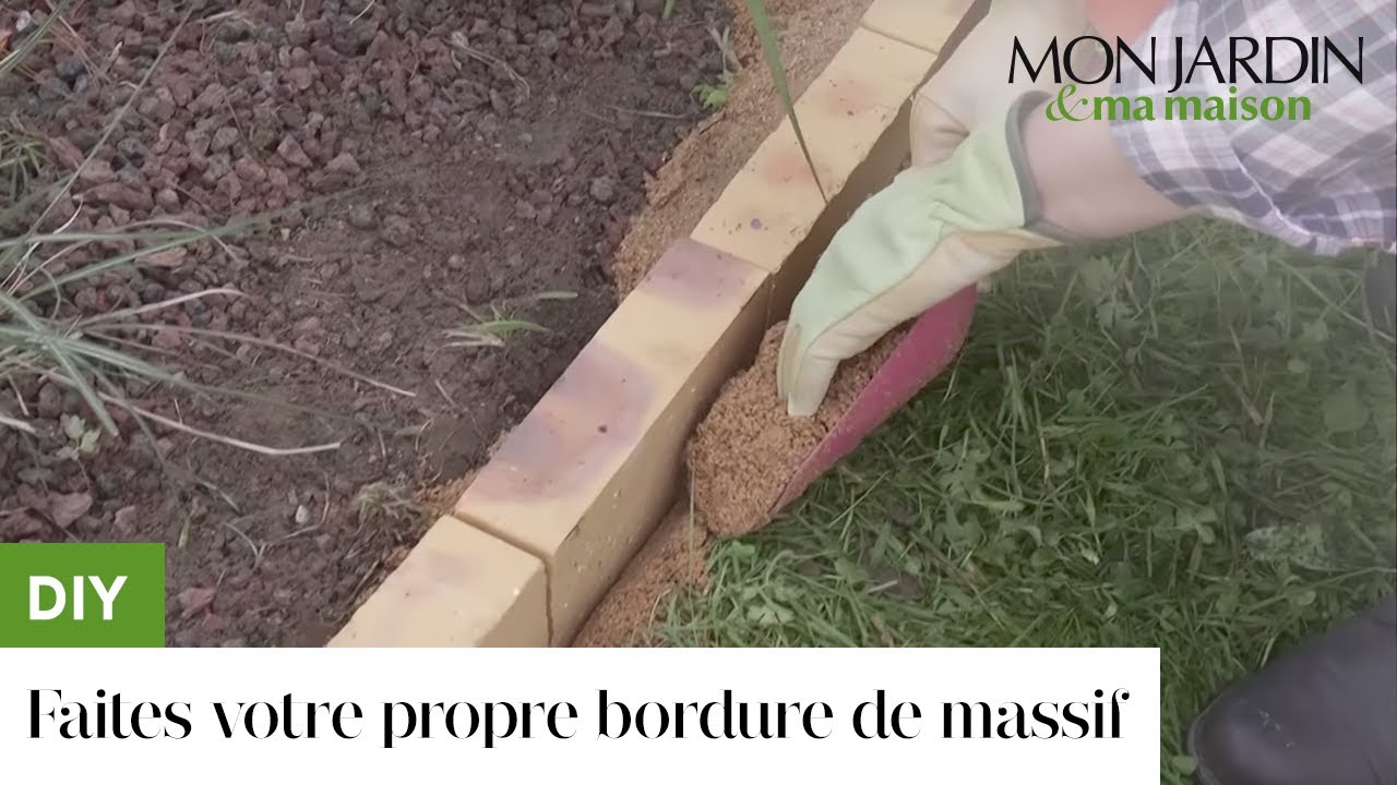 DIY : faites votre propre bordure de massif