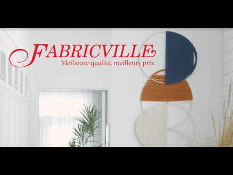Fabricville et Je Décor - Comment faire une décoration murale soi-même