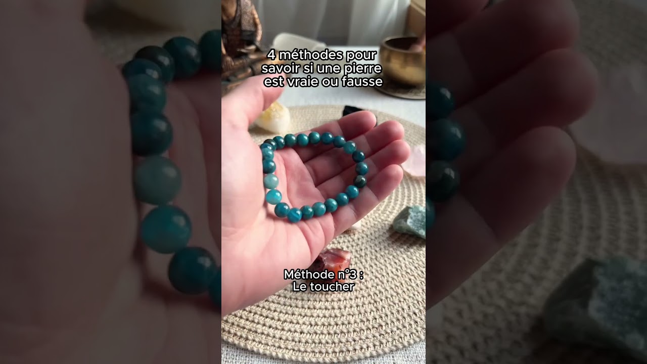 ✅⛔ Vraie ou Fausse Pierre ?  Découvrez les méthodes pour les différencier