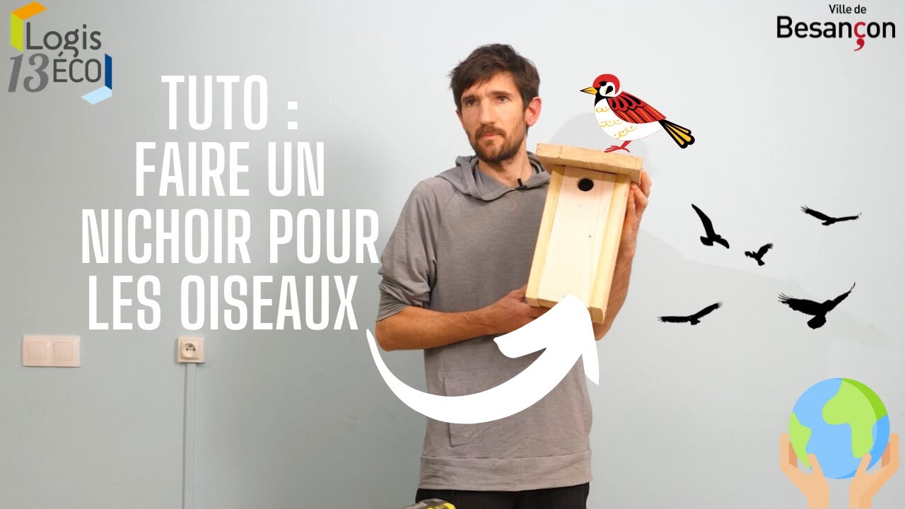 TUTO : fabrication d'un nichoir pour les oiseaux !