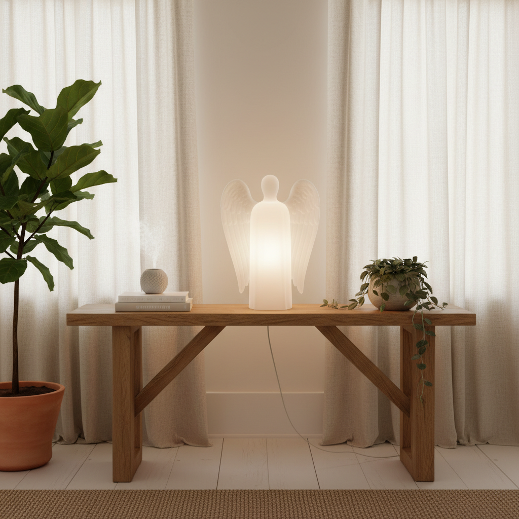 découvrez l'ange lampe, une décoration lumineuse et spirituelle qui apporte une ambiance apaisante et élégante à votre intérieur.