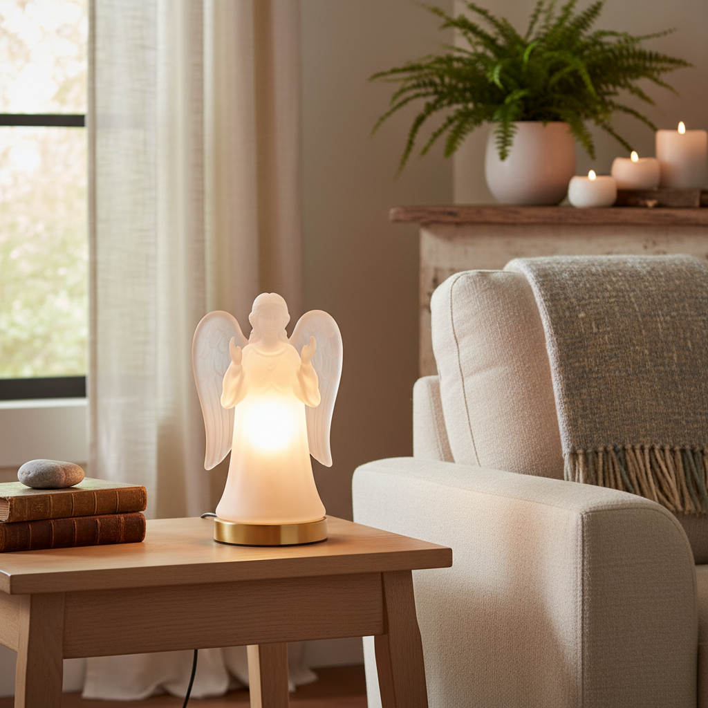 découvrez l'ange lampe, une décoration lumineuse et spirituelle qui apporte douceur et sérénité à votre intérieur.