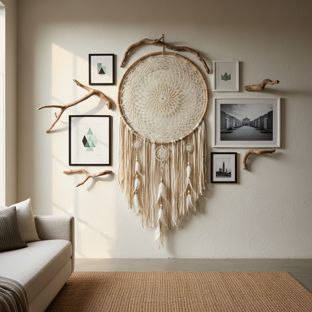 découvrez des idées originales pour décorer de grands espaces avec un attrape rêve géant. apportez une touche bohème et artistique à votre intérieur ou extérieur grâce à nos conseils créatifs.