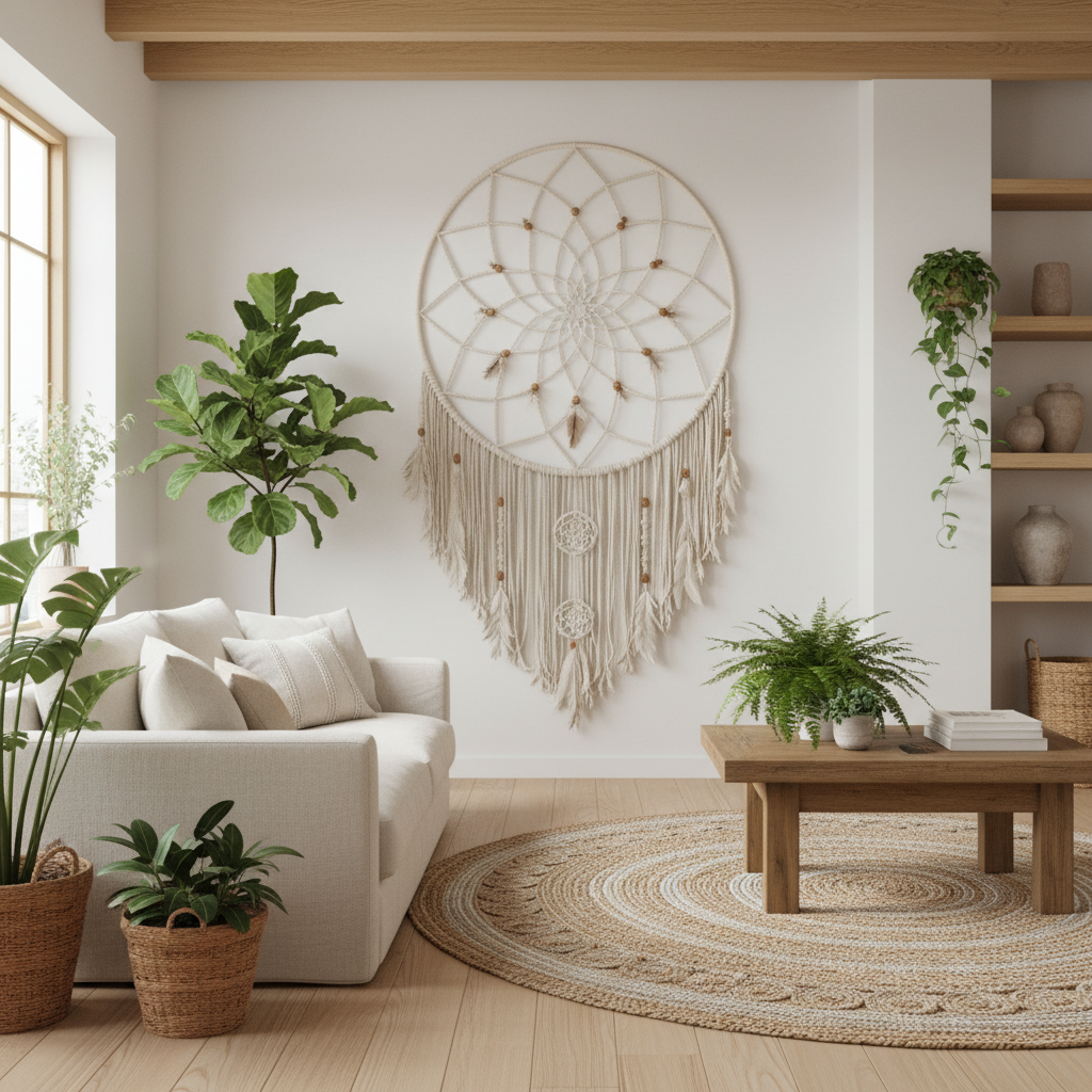 découvrez comment intégrer un attrape rêve géant pour sublimer votre décoration bohème avec des idées originales et tendances.