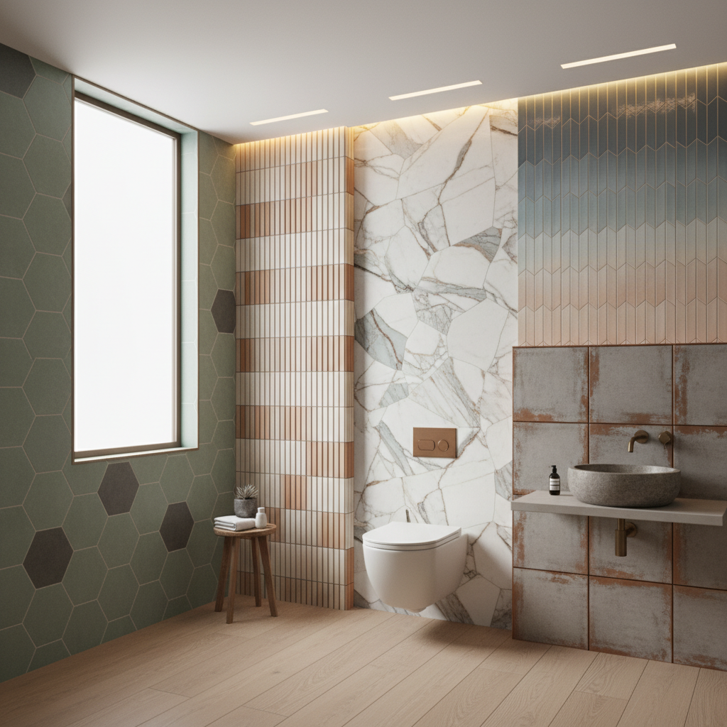 découvrez 5 idées modernes de carrelage pour wc afin de créer un espace tendance et élégant en 2025. inspirez-vous des dernières tendances pour un décor unique et contemporain.