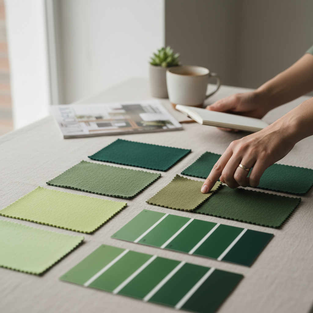 découvrez comment choisir la nuance parfaite dans un nuancier de vert grâce à notre guide pratique, pour harmoniser vos projets déco et design avec style et précision.