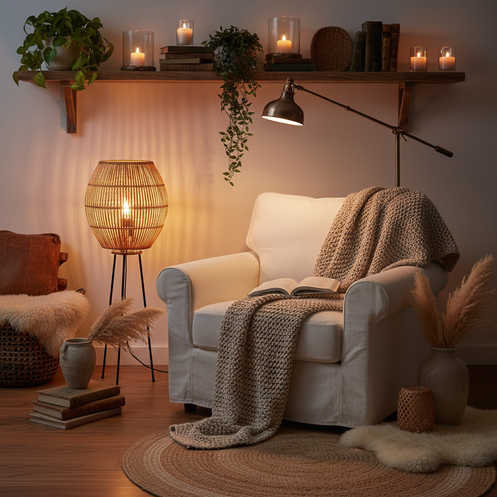 découvrez comment aménager un coin lecture cosy et chaleureux grâce à nos astuces simples et inspirantes pour transformer votre espace en un refuge confortable.