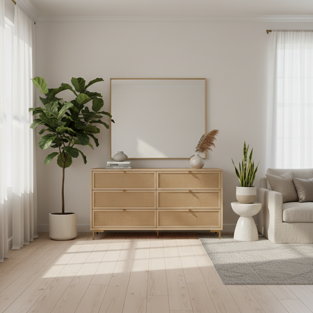 découvrez la commode rotin, un meuble tendance qui apporte une touche naturelle et élégante à votre intérieur. parfait pour un décor chaleureux et authentique.