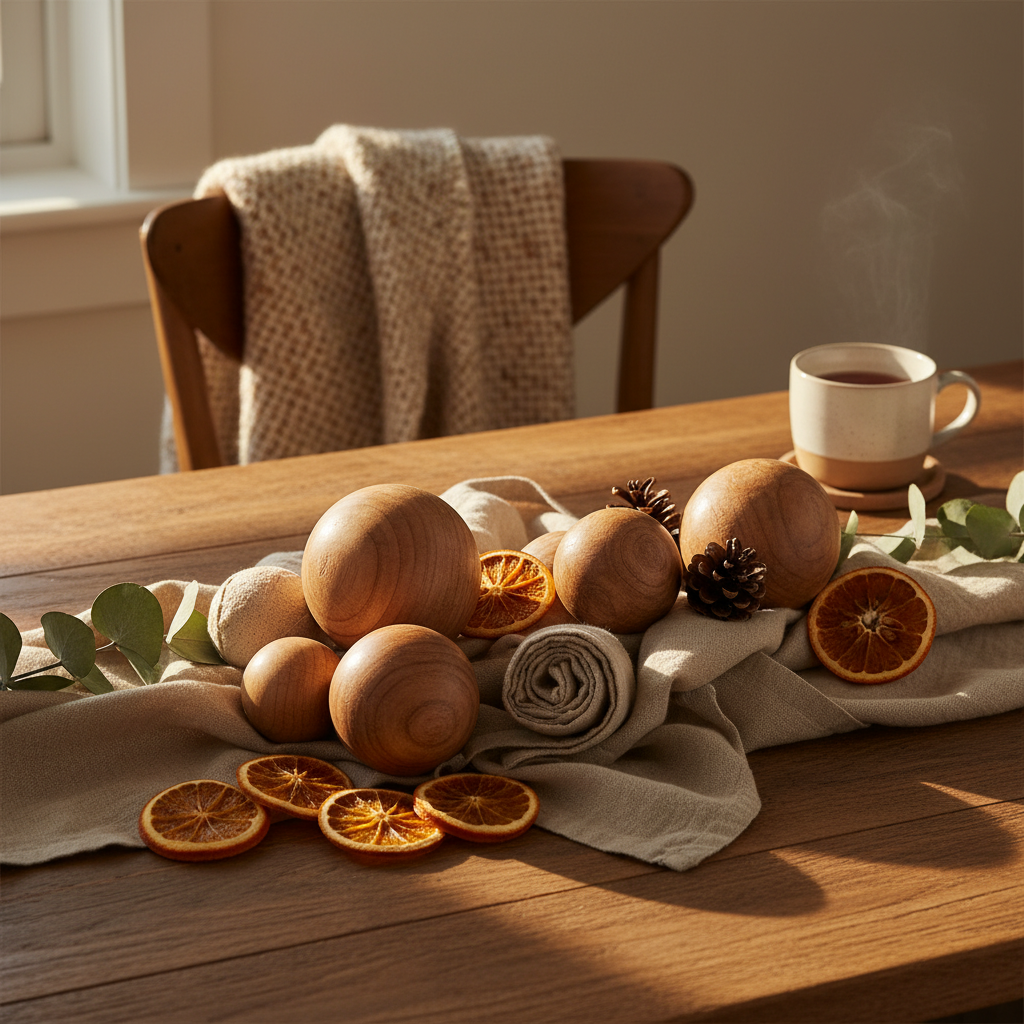 découvrez comment décorer votre intérieur avec des boules en bois grâce à nos astuces pratiques pour créer une ambiance naturelle chaleureuse et élégante.