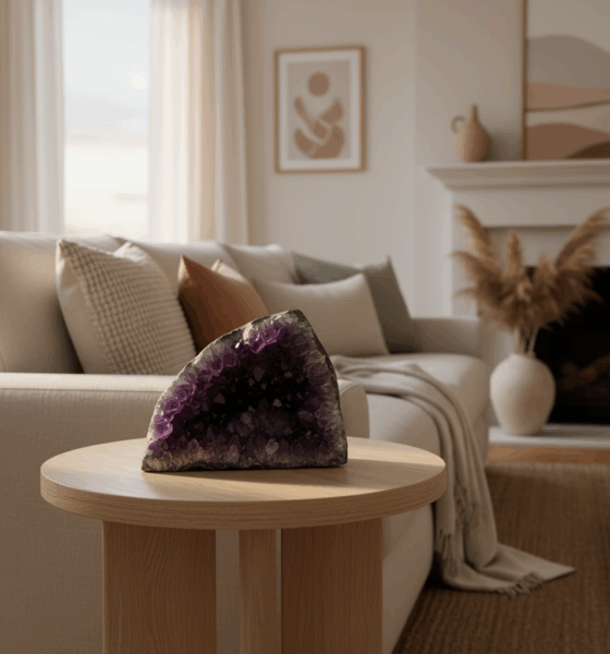 découvrez les propriétés étonnantes, les usages variés et des idées déco inspirantes avec une géode améthyste pour sublimer votre intérieur.