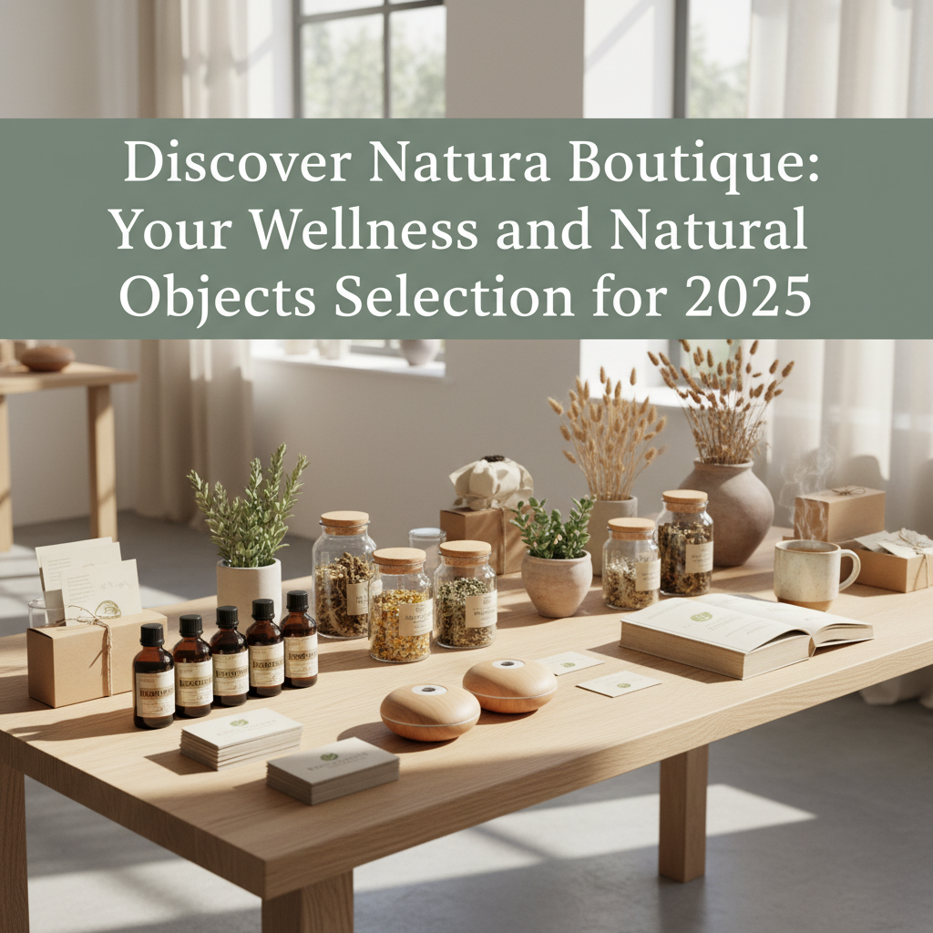 découvrez natura boutique, votre destination bien-être pour 2025 avec une sélection exclusive d'objets naturels pour harmoniser votre quotidien.