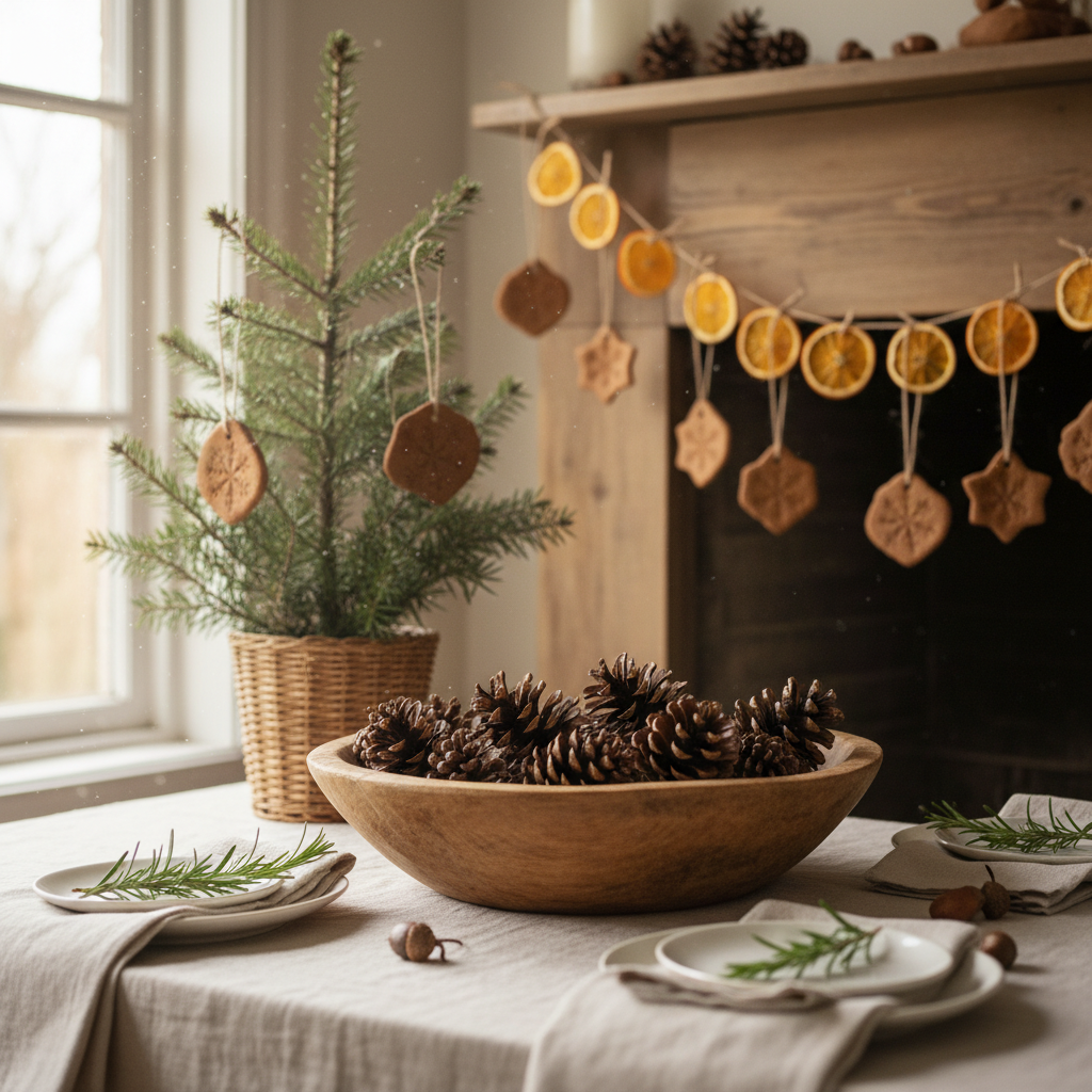 découvrez comment transformer des ingrédients de cuisine en magnifiques décorations naturelles de noël en seulement 2 heures à 77°c, pour une ambiance festive et authentique.