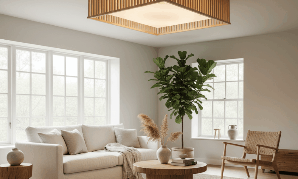 découvrez comment un plafonnier en bois peut transformer votre intérieur en y apportant une ambiance chaleureuse et authentique, alliant nature et élégance.