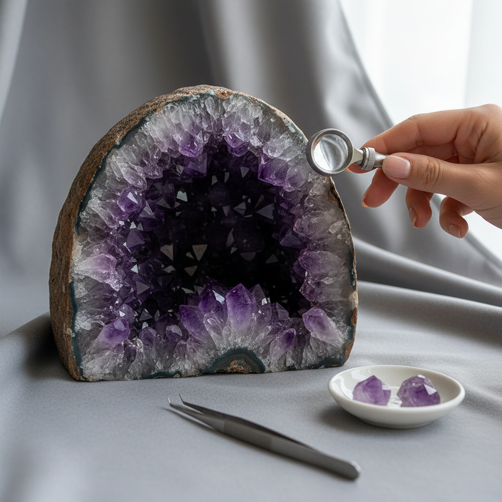 découvrez comment comprendre les tarifs des géodes d'améthyste en 2025 et apprenez à éviter les arnaques grâce à nos conseils experts.