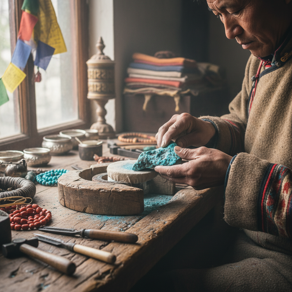 découvrez les vertus étonnantes de la turquoise du tibet et ses usages traditionnels uniques. apprenez comment cette pierre précieuse est utilisée pour ses bienfaits et son symbolisme culturel.
