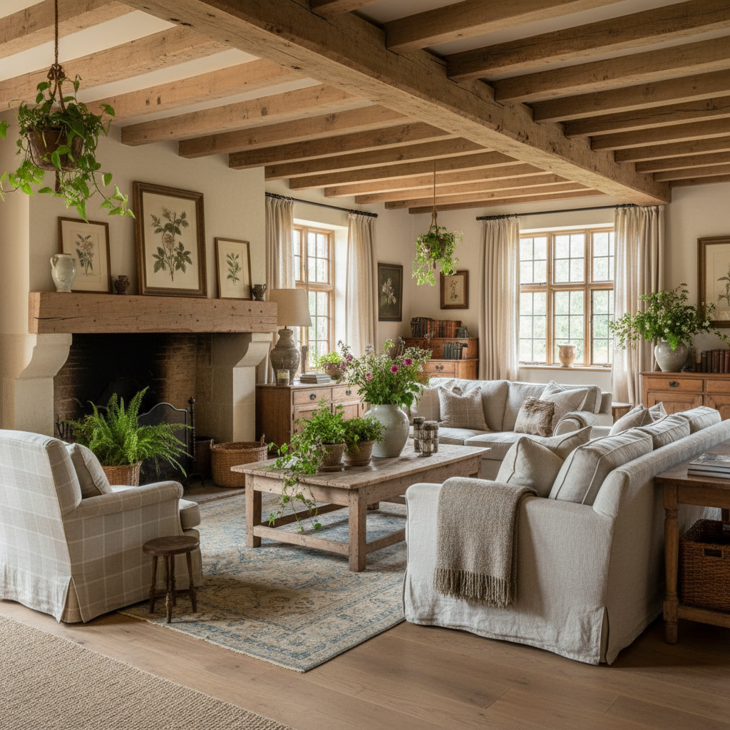 découvrez une élégante maison au charme naturel, sublimée par une décoration campagne chic alliant confort et authenticité pour un cadre de vie chaleureux.
