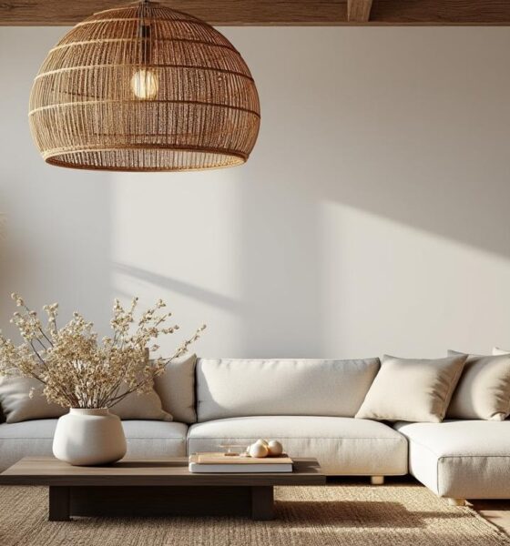 découvrez notre sélection de lustres en osier, parfaits pour apporter une ambiance douce et chaleureuse à votre intérieur grâce à leur lumière naturelle et leur design élégant.