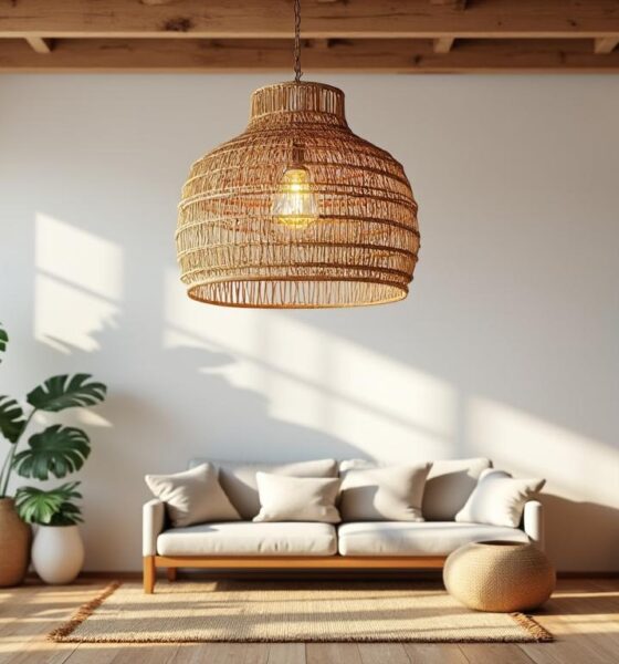 découvrez notre guide complet sur le lustre en osier pour embellir votre intérieur avec une décoration chaleureuse et naturelle.