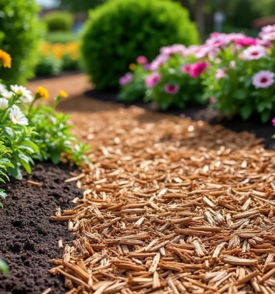 découvrez comment utiliser l’écorce de pin pour enrichir la terre de votre jardin tout en protégeant vos plantes contre les mauvaises herbes et l'évaporation.