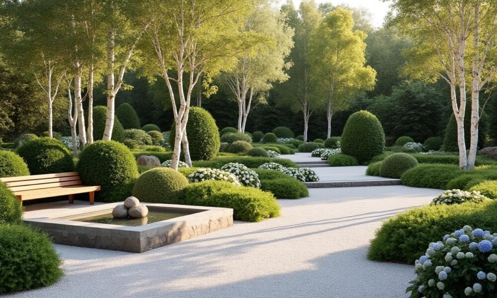 découvrez comment aménager un jardin élégant avec du gravier blanc grâce à nos idées et conseils pratiques pour un extérieur esthétique et facile à entretenir.