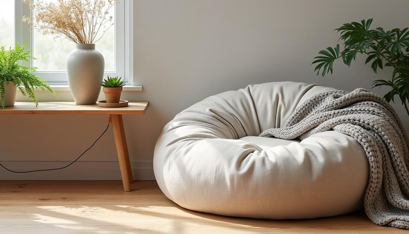 découvrez nos coussins de sol alliant confort et style pour créer une ambiance chaleureuse et accueillante dans votre intérieur.