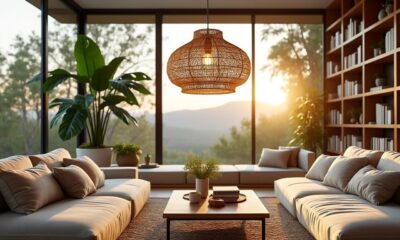 découvrez comment une suspension en osier peut transformer votre intérieur en un espace naturel et chaleureux, alliant charme authentique et élégance intemporelle.