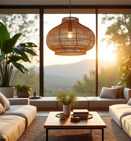 découvrez comment une suspension en osier peut transformer votre intérieur en un espace naturel et chaleureux, alliant charme authentique et élégance intemporelle.