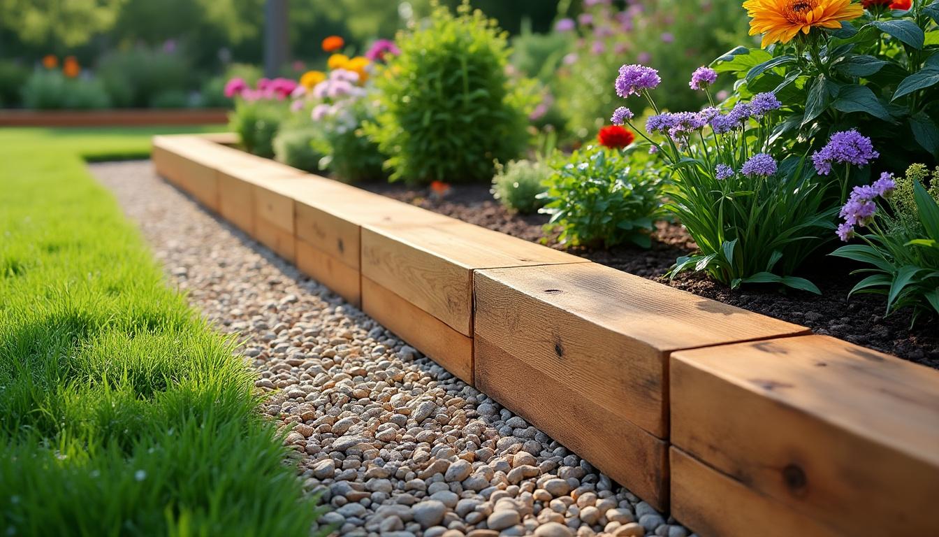 apprenez à délimiter efficacement vos espaces verts avec nos conseils sur les bordures en bois pour jardin, alliant esthétique et praticité.